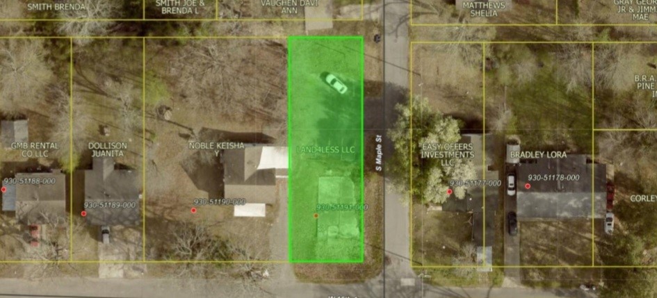 Pinchback Addition - Land