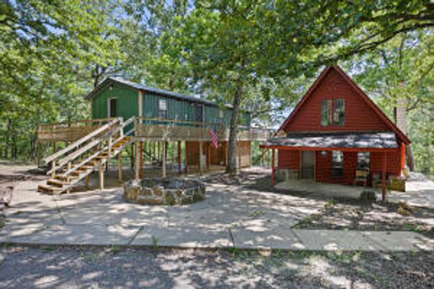 Discover Your Next Investment Opportunity: A Serene 17+ Acre RetreatNestled beside over a million acres of pristine National Forest, this versatile property offers 17+ acres of tranquil land, perfect for a variety of income-generating ventures. Whether you're looking to create a vacation rental haven, wellness retreat, or an event venue, this property offers endless possibilities.At its heart, you'll find an inviting A-frame cabin, alongside a charming secondary cabin, both ideal for hosting guests or creating separate living spaces.The A-Frame Cabin:This stunning cabin features an open-concept main level, with large windows and soaring ceilings that bathe the space in natural light.