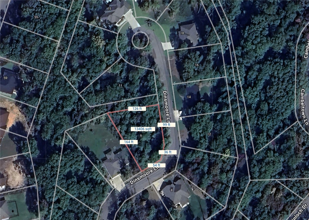 Quiet and secluded Bella Vista corner building site ready for your home. Loch Lomond Lake nearby. Plenty of Golf and Country Club amenities right around the corner. Water and electric at street.