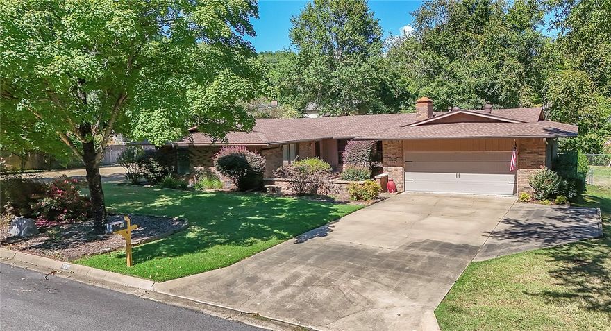 CHARMING ONE-LEVEL HOME FOR SALE...Are you searching for a cozy, easy-to-maintain home? Look no further!  This charming single story residence offers comfort, convenience, and style all in one package. The family room offers a fireplace, just in time for the cold weather and holiday family gatherings. The updated kitchen has Quartz countertops, gas cook top pus plenty of storage space. The master bathroom has been updated and the closet spaces are amazing.  The Trek deck allows little to no maintenance. An oversized garage offers space for a work area or the seller stored a fishing boat plus to cars there. 
The roof was replaced approximately 5 years ago. There is a sprinkler in the front and west side of the home. The whole house generator has been inspected every year.
Interested? Interested? Schedule a showing today.
