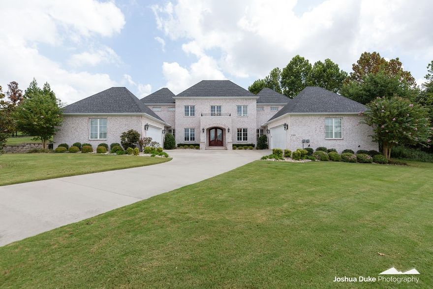 Beautiful estate property with high end amenities! This gorgeous home was featured in AY's Magazine.  The Master Suite has a sitting room and private deck. All 3 additional bedrooms are En Suites. Other       features include stunning designer kitchen, 2 story family room, formal living and dining room, large eat-in kitchen, formal office with wood coffered ceiling, and 2 staircases. Light and bright with tons of windows bringing natural light inside. Entertainer's dream with the wonderful large covered patio off the kitchen and dining room, lots of wood floors and 4 car garage all situated on a 1.15 acre lot with private        backyard. Seller replaced private upper deck off the Master in 2020. This fabulous new deck has a 5 year labor warranty and a 25 year deck board warranty! Located in the exclusive gated community of Clear Creek Subdivision/Blessings Golf Club.