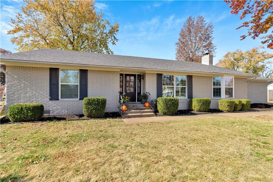 Welcome to 401 Magnolia Drive!  Discover the perfect blend of comfort and convenience in this charming 3 bedroom 2 bath Bentonville home.  Ideally situated in the heart of the city, you are within walking or biking distance to dining, shopping, trails, schools and all the vibrant amenities Bentonville has to offer.