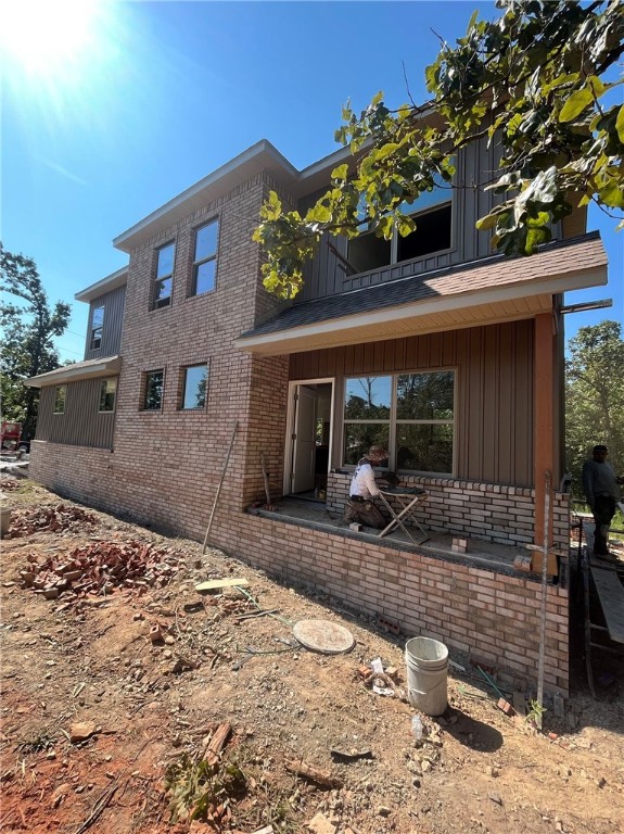 Beautiful new construction located near Lake Loch Lomond, with easy access to the boat launch and nearby park. This two-bedroom, two-and-a-half-bath home also features a private office and a two-car garage. The exterior offers a classic combination of brick and siding with gutters included. Luxury vinyl plank flooring extends through the main living areas for a clean and durable finish.