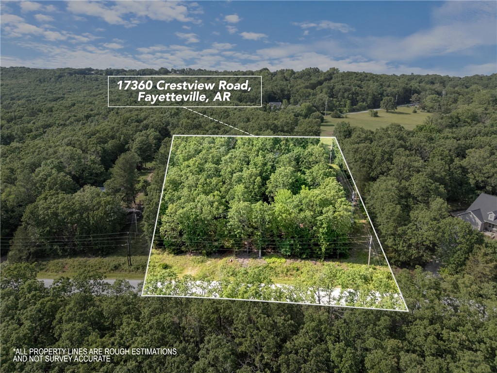 17360 Crestview Road, Fayetteville, AR ā 1 Acre Lot
Discover the perfect spot to build your dream home! This 1-acre lot is tucked away on Crestview Road, offering a serene setting at the end of a paved, dead-end road. The location promises minimal traffic and maximum privacy, ideal for creating your own retreat.
Nestled close to the scenic Lake Sequoyah, youāll enjoy the natural beauty and recreation opportunities just minutes from your doorstep. Whether you're seeking a peaceful homestead or a place to enjoy nature, this property is ready to bring your vision to life.
?? Highlights:
1-acre lot ā ready to build
Paved road access
Dead-end road for privacy
Close to Lake Sequoyah and its recreational amenities
Conveniently located to Fayetteville's charm
Donāt miss your chance to secure this rare opportunity and design a home that fits your lifestyle.