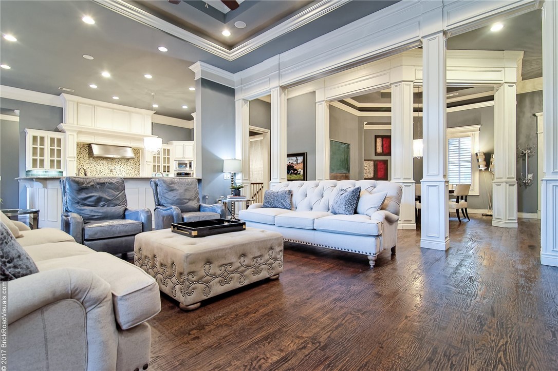 The pinnacle of Chapel Hill living. This fully remodeled executive smart home boasts classic and modern architectural details such as 2 full kitchens, 5 large en suite bedrooms with custom walk-in closets, hand-scraped wood floors, 10+ person theater room, private wooded views from the double level deck, 2 full utility rooms, 2-104 gallon Marathon water heaters. Master bath features a relaxing steam shower, towel warmer, freestanding tub, custom his and hers vanities, and large walk-in shared closet. Walk, bike, or drive to nearby trails, parks, or downtown Bentonville. This home has left nothing to chance.