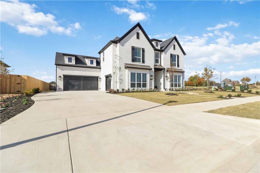 Exceptional New Construction in the highly sought-after Evening Star Subdivision. This upscale 4BR/3BA home showcases top-of-the- line craftsmanship and designer finishes throughout. The open concept layout connects the living, dining and kitchen areas, creating an  inviting space perfect for both entertaining and everyday living.  Enjoy peaceful pond views with fountains and no neighbors behind, offering rare privacy and a serene setting. Features include custom cabinetry, quartz countertops, elegant lighting, and premium fixtures. Ideally located in a prime Bentonville location, just minutes from shopping, dining, trails and top-rated Bentonville schools. Experience modern elegance and refined living in one of Northwest Arkansas's most desirable neighborhoods.