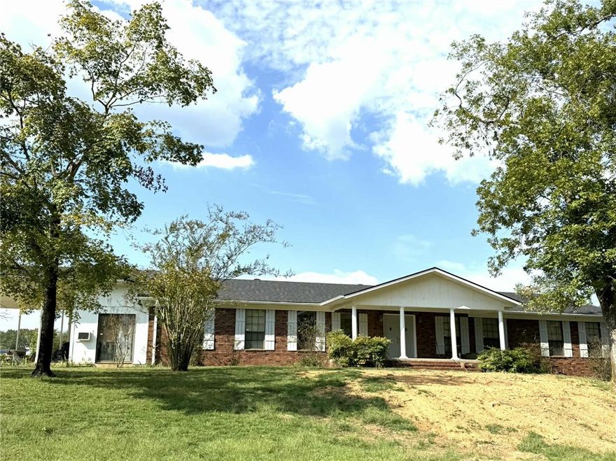 Discover the perfect blend of comfortable living and agricultural opportunity on this stunning 41-acre property! This 3-bedroom, 2-bathroom home offers versatile living spaces including dual living areas (one featuring a cozy fireplace), a formal dining room, and a bright sunroom/enclosed porch ideal for enjoying your pastoral views.

Beautiful light fixtures and wood floors add character and warmth. Outside, the mostly pasture land presents endless possibilities for hobby farming, livestock, hay production, or simply enjoying wide-open spaces. Property includes a pole barn, additional building, a pond, and a meandering creek.

Whether you're looking for a hobby farm, agricultural investment, or a serene country retreat with room to roam, this property delivers. The combination of outbuildings, water features, and prime pastureland makes this an exceptional find for those ready to embrace the rural lifestyle. Don't miss this rare opportunity to own your piece of country paradise!
