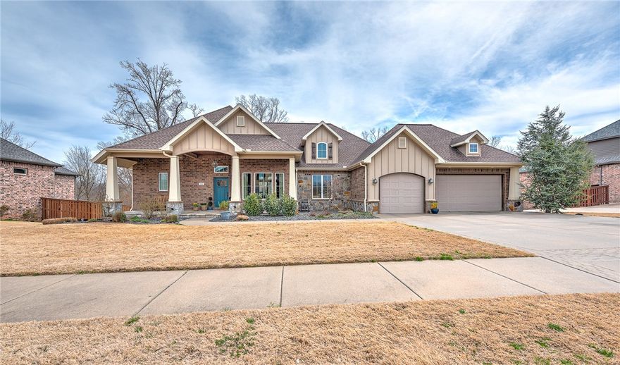 This stunning Craftsman-style home is located in sought after Angel Falls and just steps from Coler Mountain Bike Trail. With 4 bedrooms and 4 baths, this thoughtfully designed residence seamlessly blends timeless charm with modern conveniences and offers ample space for living and entertaining. The inviting covered front porch sets the tone, leading into an open-concept main floor featuring hardwood floors, custom millwork, and a cozy fireplace. The gourmet kitchen showcases granite countertops, stainless steel appliances, and a large island, perfect for gathering. Retreat to the primary suite with its spa-like bath, walk-in closet, and serene views. The walk-out finished basement provides additional living space with a home theater, game room, home gym, and additional bedrooms with en-suites. Step outside to enjoy the expansive backyard or hop on the mountain bike trail! With a 3-car garage, abundant storage, and a prime location this home is a rare find. Don’t miss this exquisite Craftsman gem!