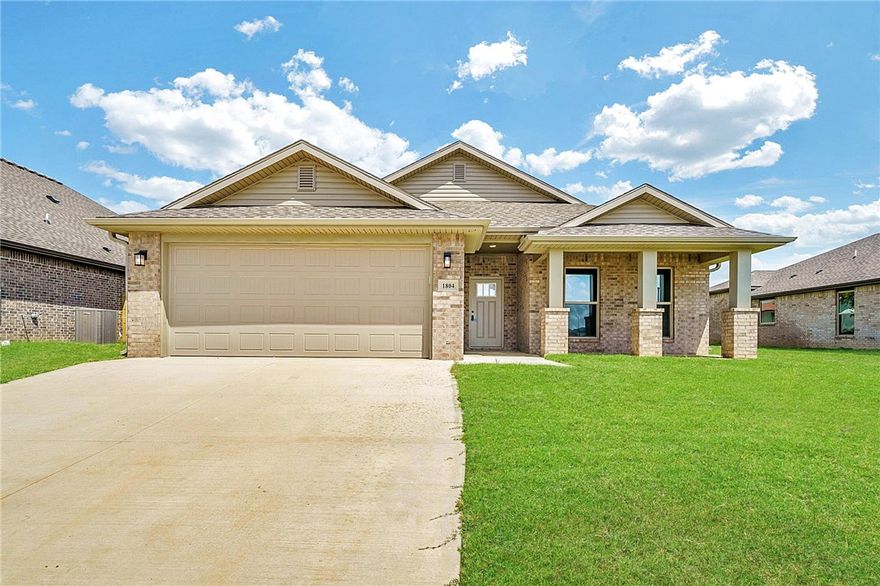 Choose between a 4.99% fixed interest rate or get up to 15k in flex cash! *Terms and Conditions apply.

This 3 bed, 2 bath 1650 square foot floor plan features a timeless luxury exterior. Upon entry, this open concept floor plan features 10-foot ceilings in the living area and kitchen which create a spacious atmosphere. In addition, enjoy abundant natural light in the dining area and the privacy and comfort of a large primary suite, complete with grand walk-in closet and double vanities. Taxes subject to change based on new construction.