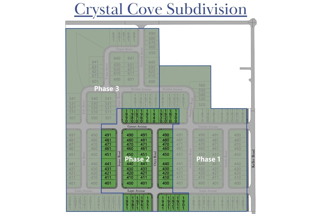 Crystal Cove Phase II - Residential