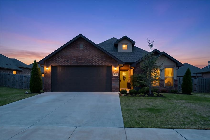 Welcome to this beautifully cared-for 3-bedroom, 2-bath home in the highly desirable Deere Creek subdivision, where thoughtful upgrades and timeless comfort come together effortlessly. With soaring 10-foot ceilings and fresh new carpet installed in 2025, the home feels bright, spacious, and move-in ready. The kitchen is both stylish and functional with granite countertops, while the private primary suite offers a luxurious escape featuring dual vanities, a garden tub, and separate walk-in shower. Major recent improvements include a brand-new roof and gutters in 2025, adding lasting value and peace of mind. The fully insulated garage, attic with added floored storage space, and backyard 10x12 Tuff Shed provide exceptional storage solutions. This home is even plumbed for Culligan Water. Meticulously maintained throughout, this home offers the perfect blend of quality, convenience, and everyday elegance. Schedule your showing today!