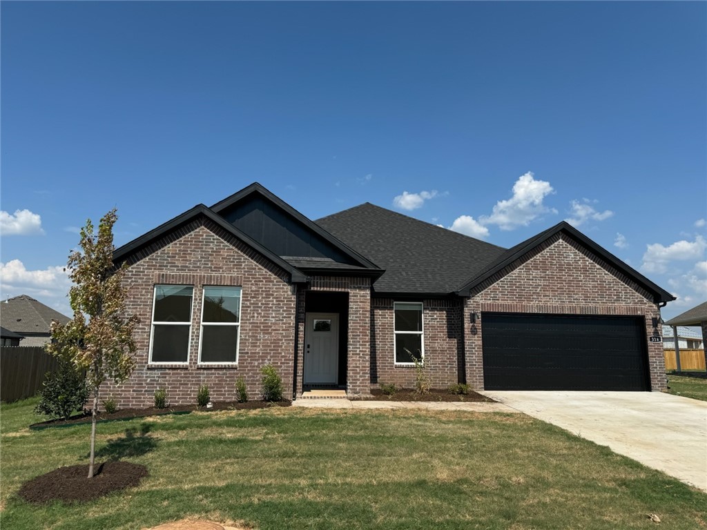 Fabulous Frisco plan in Goose Creek Village, the impressive subdivision where quality and affordability meet in the heart of Farmington. This home features gorgeous quartz kitchen countertops, stainless steel appliances and a walk-in pantry. (per plan) 42 inch upper cabinets with top molding and soft close cabinet doors. Private bedroom one includes a lovely en-suite with quartz counter tops, double sinks, over-sized shower and walk-in closet. Living room will showcase a beautifully modern Electric Fireplace with heater. Luxury Vinyl plank flooring throughout! Fans in all bedrooms as well as the living room! This home exterior will have 4 sides brick! Covered patio and a landscape package. Garage Door opener! Taxes and Parcel # TBD.