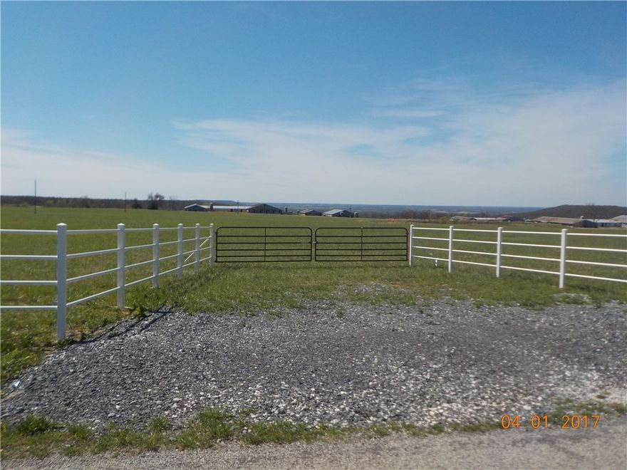 This type of property is hard to find! Total acreage is +/- 346 with approx. 110 acres of open land. Former hog farm. Paved highway frontage, public water at road, and natural gas coming soon! Pasture has been maintained and new entrance to property.