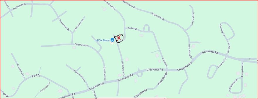 Small buildable lot near trails.