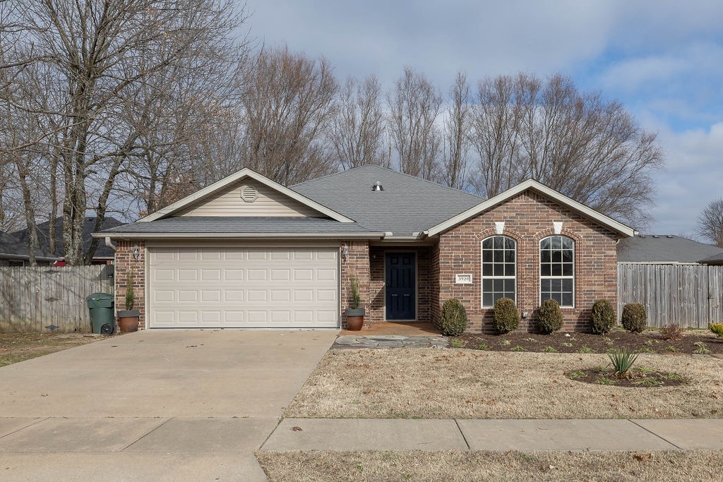 Cute house, in a cute neighborhood. This 3 bedroom, 2 bath home built in 2007 has been upgraded with fresh paint,new hardwood floors throughout and fresh landscaping, 2 car garage & huge back patio. Eat in kitchen, built in fireplace. Book your appointment now.