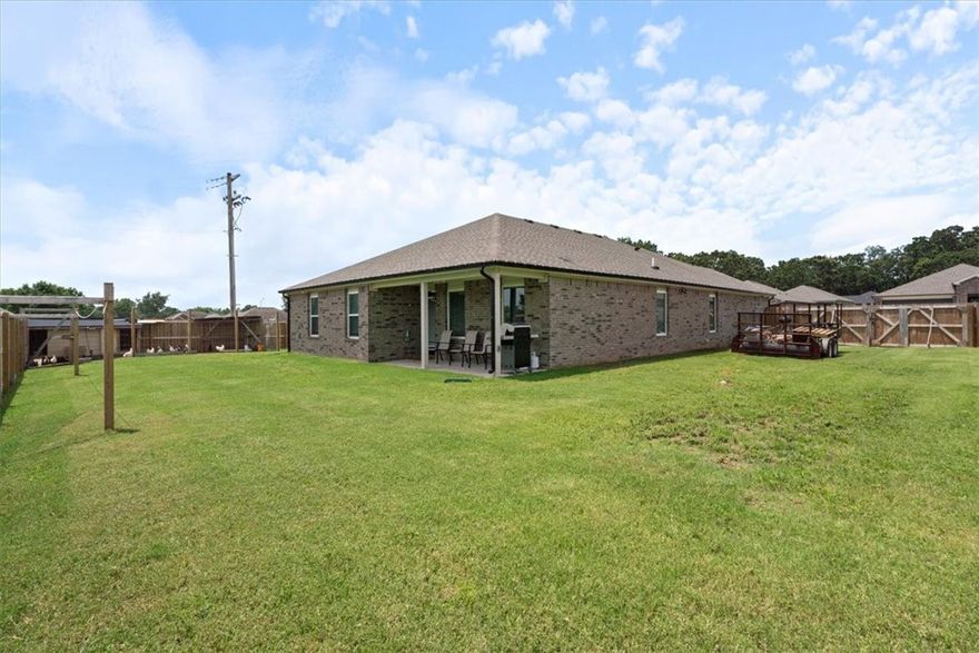 4 spacious bedrooms, 2 full bathrooms, an expansive backyard,This home offers the perfect balance of privacy and accessibility. Owner will take them up on closing. Solar Panels will be professionally removed at the time of sale. ( few extra pictures added for ideas of interior design).

Chicken house can be removed if required by future Home Owners!