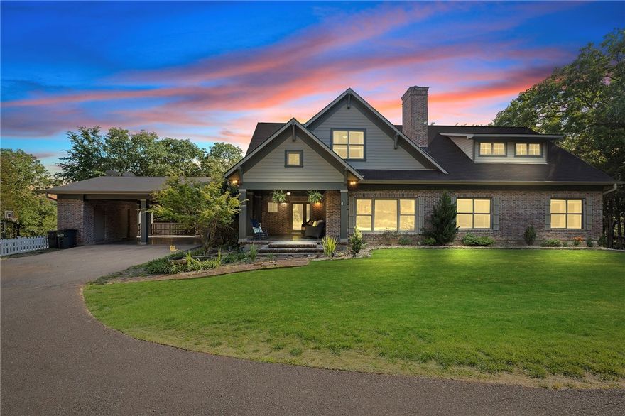 This quiet oasis sits hidden in the trees just 15 minutes from downtown Fayetteville. On 8.33 acres you will find a stunning estate, guest quarters, inground saltwater pool with covered entertaining space, and room to roam and explore the wild life. The home has been updated with granite countertops, fiber optic internet, new fixtures, interior and exterior paint, saltwater pool, cabinets added, carpet replaced, tankless water heater, 2 new HVAC units, WIFI thermostat, vent hood above stove, new kitchen windows, and so much more! Come see all this property has to offer.