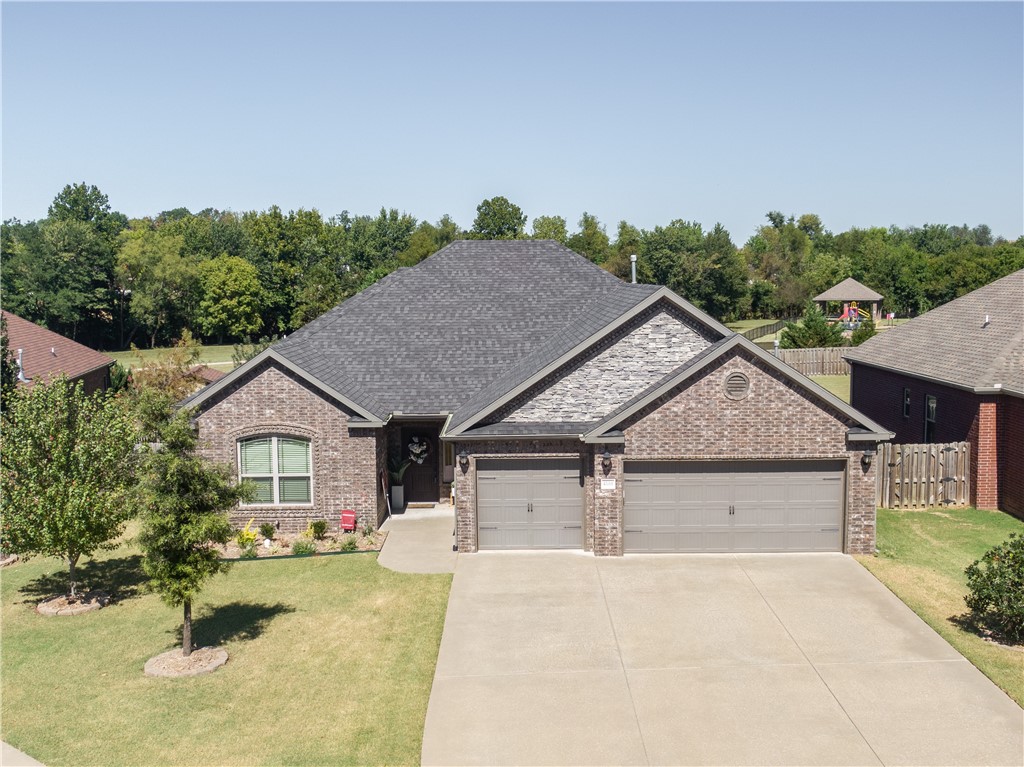 Beautifully remodeled all brick home in quiet cul-de-sac in Willowbrook Farms Subdivision. Split floor plan with 4 beds/3baths, 3 car garage and gorgeous private back yard that backs up to the POA property. Open floor plan with eat in kitchen, pergola deck and recently landscaped backyard. Brand new carpeting in the bedrooms, entire home recently professionally painted to a bright neutral palette. All cabinetry has custom designer colors throughout that was recently professionally finished. Turn key property ready for it's next homeowner. Simply perfection!