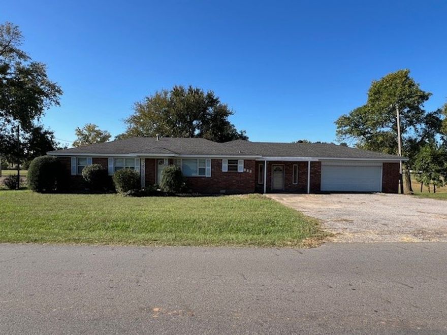 This 4bd 2.1ba 2284 sf home in close proximity to the Lamar Schools and Lamar city park. This home is being sold AS-IS and has a sizable +/- 2.50 ac tract providing space to enjoy. This house has a 329sf basement that is finished with a bathroom, a large living room with a woodstove, a large dining room and renovated bathroom with a walk-in shower. Enjoy the functional layout while adding some creative touches and ideas to bring it back to life, then enjoy overlooking your large lot from the 16x30 deck. The property also includes a 14x30 storage building.