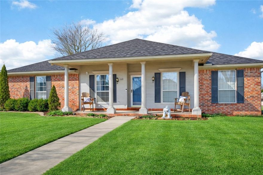 Welcome home to this charming Rogers retreat in an unbeatable location—just minutes from shopping, trails, and I-49 for effortless everyday living. The cozy living room centers around a welcoming fireplace, creating the perfect space to relax or gather with friends. Enjoy slow mornings in the sun-filled breakfast nook, ideal for coffee and quiet starts to the day. The large backyard offers space to play, garden, or entertain—plus a handy storage shed. Big-ticket updates are already done with a newer roof (under 5 years) and new water heater. Easy living in a location you’ll love. Schedule your showing today!