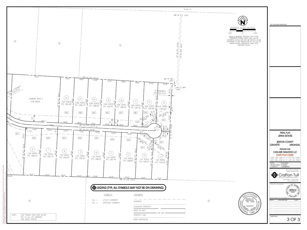 JENNA ESTATES-GRAVETTE - Residential
