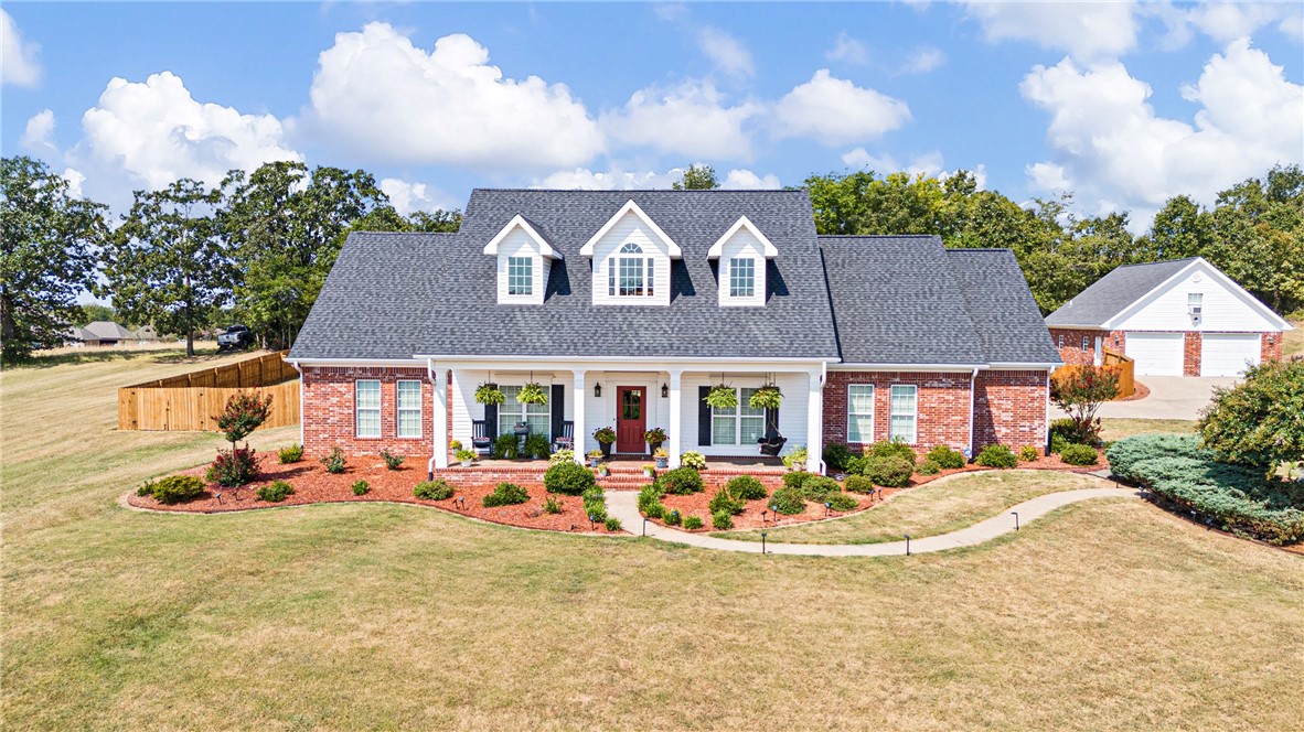 Welcome to this stunning and remarkable home in the highly sought-after Greenbrier area! Situated on 4.38 acres with beautiful, manicured landscaping and a fully fenced backyard, this property offers the perfect blend of space, comfort, and charm.
The main residence boasts 3,090 sq. ft. with a spacious open-concept layout, ideal for entertaining and everyday living. An additional office/study provides endless possibilitiesāhome office, playroom, or flex space to fit your needs. The home is complete with a secure safe room, offering comfort and protection. The oversized two-car garage includes generous attic storage for added convenience.
Another true highlight is the 931 sq. ft. detached shop featuring a half bath and upstairs living quartersāperfect for a guest suite, hobby space, or private retreat.
This home has been cared for with love and is ready to welcome its next family. Donāt miss the opportunity to own this dream property in Greenbrier!