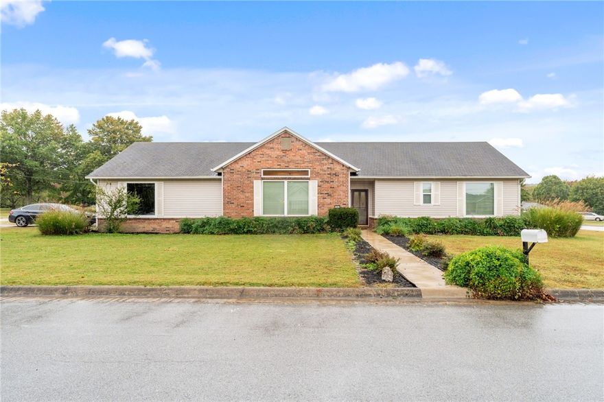 Welcome to this maintained 3 bedroom, 2 bath home perfectly situated on a desirable corner lot in East Fayetteville. Step inside and find an inviting living room with soaring 9 ft ceilings. The ample kitchen flows perfectly to the covered patio perfect for evenings outside with friends. Whether you're starting your morning gathered in front of the fire place or hosting game night, this home is ready to be the backdrop for years of memories.