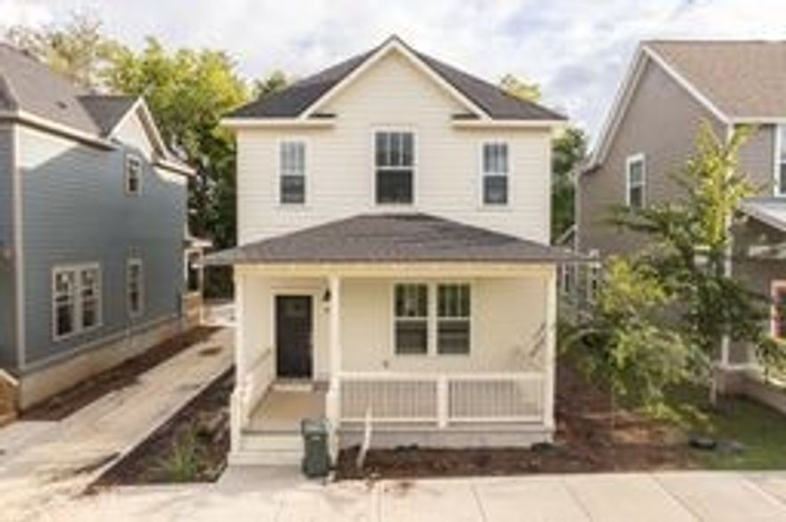 Beautiful new 3BR/3BA home near downtown, U of A, parks, trails and shopping. First floor has open living/dining/kitchen along with guest bedroom and full bath. Upstairs bedrooms each have their own bath with the primary bedroom having a large walk-in closet. Luxury vinyl plank flooring throughout. Enjoy the neighborhood green spaces, sidewalks and tree-lined streets to encourage walking and creating neighborhood connections. Owner occupancy is required in this subdivision, however HOA will allow parents to purchase homes for their kids, or investors doing longer term (12 mo or more) rentals.