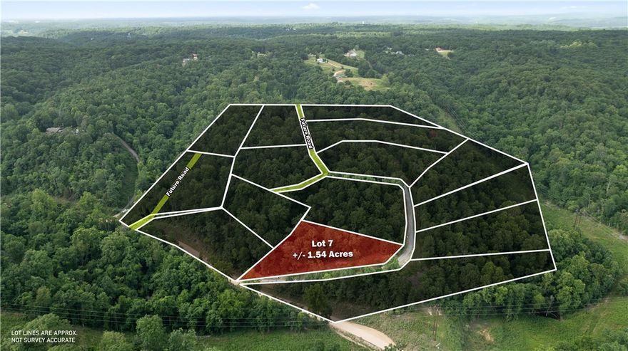 Perfect opportunity to build your dream home on this +/- 1.54-acre wooded residential lot, located just 5
miles from the Beaver Lake Boat Ramp and Lakeshore. Tucked away in a secluded, peaceful setting, this
property offers a quiet rural lifestyle with convenient access to town. Electric is already available on-site,
while a water well and septic system will be needed. With County Zoning, the current site plan is
preliminary and can be tailored to suit your needs in both size and shape, offering flexibility for your ideal build. Esculapia Hollow Rd is currently a dirt road, however, it is set to be paved this summer. Ideally situated approx. 3.5 miles from Lake Atlanta, 4 miles from Downtown Rogers, and 6 miles from Horseshoe Bend Marina, this lot provides the best of both worlds - tranquil living with easy access to outdoor recreation, shopping, dining, and more. Don't miss out on this prime piece of Northwest Arkansas real estate!