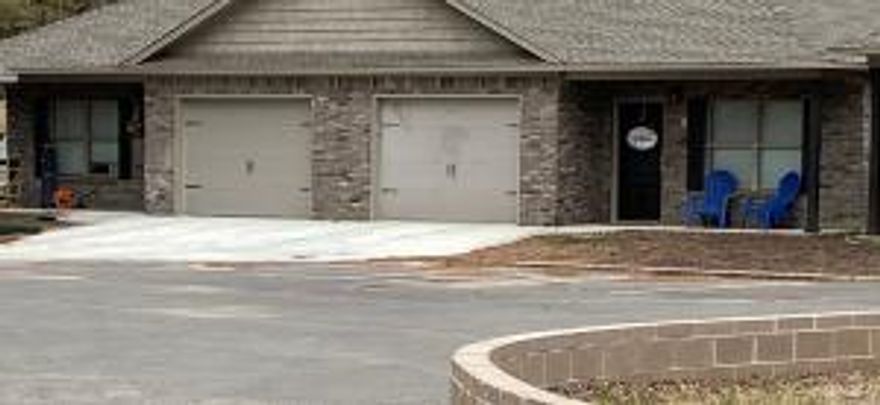 Beautiful newly constructed duplexes, each with 2 BR 2BA (Master is handicap accessible); granite countertops throughout; 9ft ceilings w/crown molding; large kitchen with pantry; laminate flooring throughout; front porch 5x15; back porch 10x10; 8-1/2x11 utility room with W/D conn, with cabinets and storage space; 14x22 garage (will fit suburban/tahoe or dually truck; whole property is security fenced with security cameras