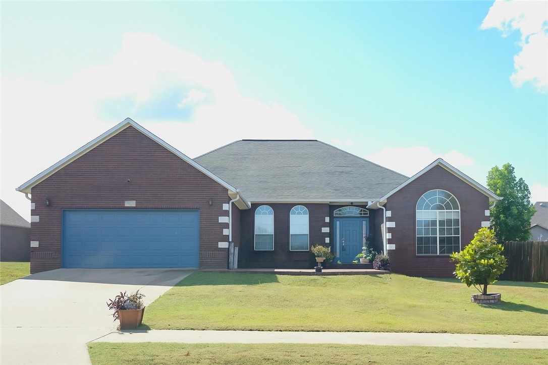 Welcome to this beautifully maintained 4-bedroom, 2-bath Solar home in the desirable Wildwood neighborhood of Bentonville, 2,257sq ft of thoughtfully designed living space, this single-level home sits on a .27-acre lot, blending comfort, style, and efficiency.
Step inside to an inviting open layout filled with natural light, perfect for both everyday living and entertaining. The spacious kitchen flows seamlessly into the living and dining areas, creating a warm, welcoming atmosphere.
Outside, enjoy the stamped concrete patio with pergola, ideal for relaxing evenings and weekend gatherings. Energy-conscious buyers will appreciate the 22 solar panels, keeping utility costs low while reducing your carbon footprint.
Spacious master suite with walk-in closet, 3 versatile guest bedrooms, Large fenced yard with room to play & garden, conveniently located near schools, trails, and Bentonville amenities.
This home combines modern efficiency with timeless traditional charm, making it the perfect place to call home.