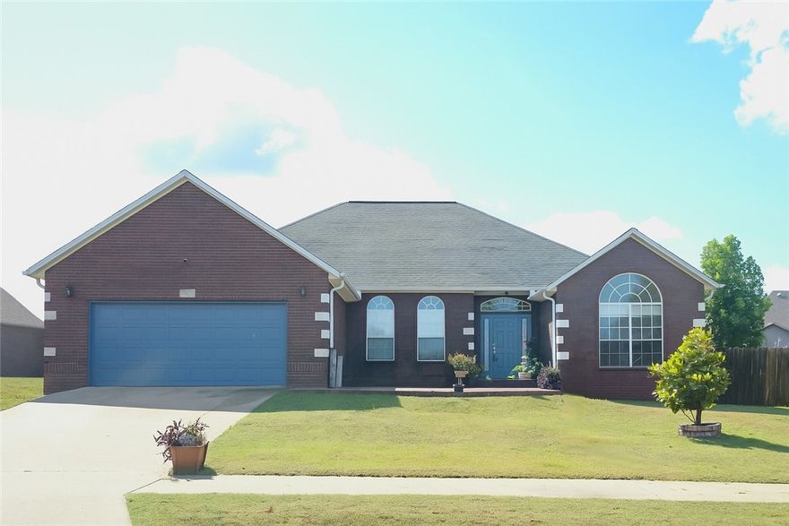 Welcome to this beautifully maintained 4-bedroom, 2-bath Solar home in the desirable Wildwood neighborhood of Bentonville, 2,257sq ft of thoughtfully designed living space, this single-level home sits on a .27-acre lot, blending comfort, style, and efficiency.
Step inside to an inviting open layout filled with natural light, perfect for both everyday living and entertaining. The spacious kitchen flows seamlessly into the living and dining areas, creating a warm, welcoming atmosphere.
Outside, enjoy the stamped concrete patio with pergola, ideal for relaxing evenings and weekend gatherings. Energy-conscious buyers will appreciate the 22 solar panels, keeping utility costs low while reducing your carbon footprint.
Spacious master suite with walk-in closet, 3 versatile guest bedrooms, Large fenced yard with room to play & garden, conveniently located near schools, trails, and Bentonville amenities.
This home combines modern efficiency with timeless traditional charm, making it the perfect place to call home.