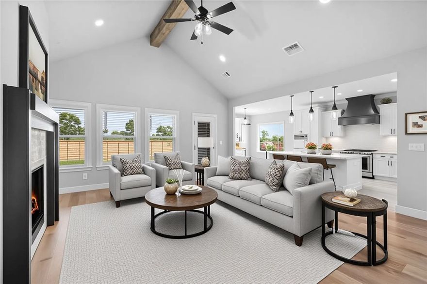 Wellington Hills offers the perfect blend of convenience and community. The Andrews Plan is a thoughtfully designed 4-bedroom, 2.5-bathroom split floor plan that maximizes both space and comfort. The open-concept kitchen and living area create a warm and inviting space to gather with loved ones. The kitchen features custom cabinetry, granite countertops, and stainless steel appliances, making it as stylish as it is functional. The primary suite is a private retreat, boasting a large tiled shower, double vanity sinks, and his-and-hers closets for ultimate convenience. House is still under construction. Pictures are of a similar plan and finish. Taxes are based on land only. There is NO SELLER PROPERTY DISCLOSURE. The seller will provide an information page. Seller is offering $7500 towards closing costs and preferred lender incentives available. Contact us for details. If under contract by 10/31, buyers will receive a $2500 gift card.