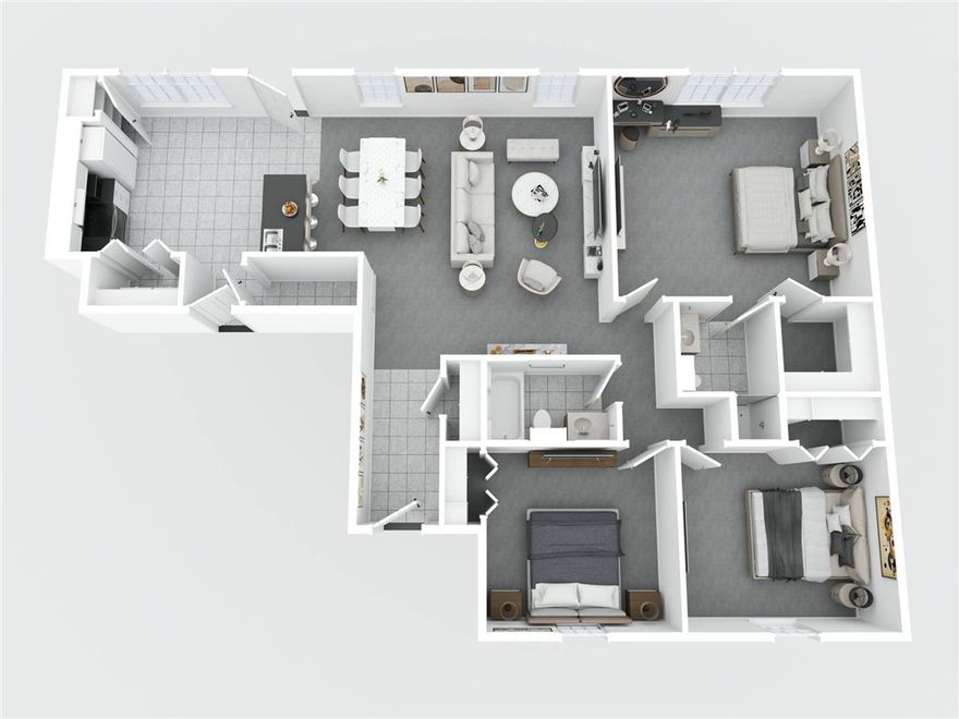 Welcome home to the heart of Bentonville—close to every big attraction! Minutes to Crystal Bridges, The Momentary, 8th St Market, Walmart Campus, the Bentonville Square, and favorite restaurants. Thoughtful improvements make daily living easy: new carpet, some new paint; windows; HVAC & water heater (not over 5 years); new dishwasher, rafters, roof, gutters, soffit, insulation, some new lights; and new kitchen cabinets with **two pantries**. Major systems have been refreshed with new electrical wiring and plumbing lines, plus a new garbage disposal. Whether it’s weeknight dinners, bike rides to the Square, or museum days with the kids, this move-in-ready gem puts you right where you want to be—comfortable, convenient, and ready for memories.