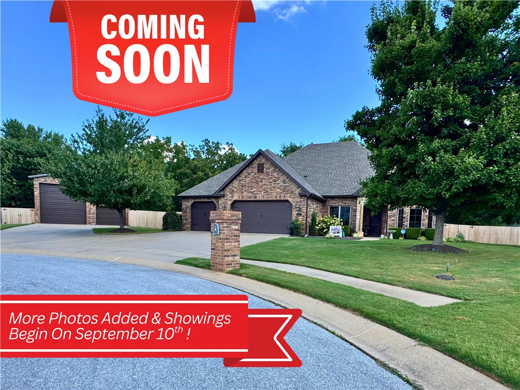 COMING SOON! Watch for photos and amenities list as well as showings to begin on September 10th — schedule your showing early! Stunning custom all brick 3,233 sf home on 3/4 acre professionally landscaped lot with sprinkler system and new privacy fence. Features include 4 bedrooms, 4.5 baths, 2 living areas, an office with gorgeous millwork, hardwood floors, crown molding throughout, an upstairs flex room (think office, extra bedroom or home gym!), tons of storage, cedar screened porch with vaulted ceiling, party gazebo, pool with full deck surround, 3 car garage with epoxy floors. The shop offers 1,800 sf of heated/cooled space with separate workshop area and storage, 2x6 insulated walls and insulated garage doors, full bathroom downstairs, epoxy floors, PLUS an 800 sf apartment above (open floorplan, kitchen/living area, bedroom, full bath). Endless possibilities for all your hobbies, toys, sports and interests — don’t miss out!