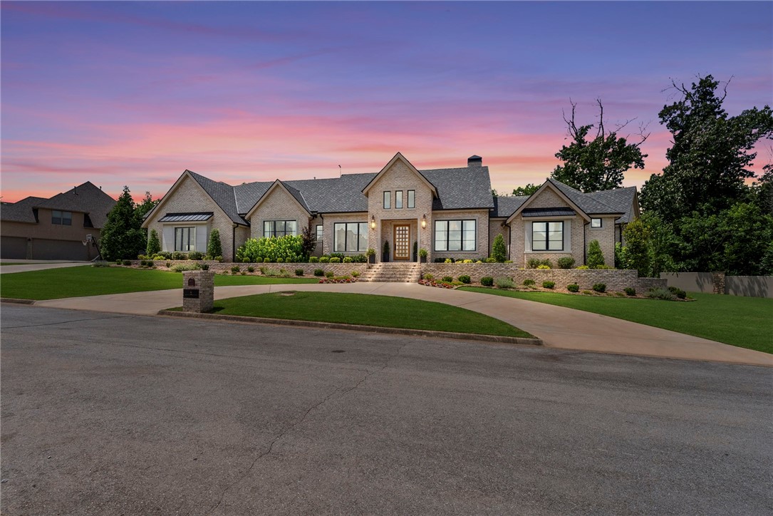 Live the dream! Every inch of this exquisite home has been intentionally designed to impress, from the elegant curb appeal with cast stone detailing around each exterior door and window to the lush, professionally landscaped backyard retreat. Tucked at the end of a quiet cul-de-sac in the prestigious Pinnacle subdivision, a gated golf course community, this residence blends luxury with everyday comfort. The private backyard is an entertainerās dream, featuring a sparkling heated gunite pool, a wood-burning fireplace, and outdoor kitchen. Inside, the stunning chefās kitchen is showcasing quartz countertops and backsplash, handmade Portuguese tile, & high-end appliances including a Signature Kitchen Suite refrigerator w/wine fridge and Fisher & Paykel dual-fuel range. The main level is thoughtfully laid out with a spacious primary suite, guest suite, a cozy den, craft room, and dedicated workout space with a built-in Tonal Trainer. This home offers the perfect balance of upscale design and effortless livability.