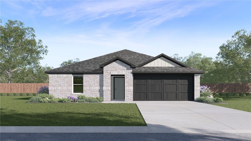 Beautiful Bella Plan in Nature Walk, located in Springdale, AR! These brand-new homes will have a Brick and Hardie® siding exterior per plan. Single-story homes will have LVP throughout common areas and carpet in all bedrooms. Kitchen features 30-inch cabinets, lovely appliances, and granite countertops with tile backsplash. Primary bedroom has a fabulous ensuite, dual sinks, with a walk-in shower! LED lighting throughout. High efficiency AC with programmable Wi-Fi thermostat. Front, side, and PARTIAL back sod for the larger lots. Come find your dream home today! Taxes and Parcel TBD. Garage Door Opener! Parcel and taxes TBD. This is Lot 63 on Ladawn Ave. Lot size is an estimation. Actual Lot number, address and plan in Nature Walk subject to change.