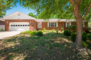 This 4 bedroom, 2 bath home is ready to go! With a split floor plan, and beautiful kitchen, you're sure to find some part about this house to love. The large trees give the ultimate shade to the front & back yards, as well as a privacy fence around back. New roof in May 2021, new HVAC & condenser 2018, new hot water heater Dec. 2021, new garage door opener w/keypad installed 2017. Don't miss out on this one!