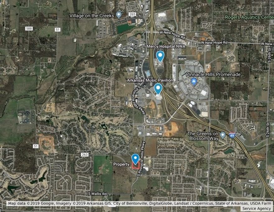 Prime Commercial Development lot near all the action! Close proximity to the AMP, the Mall, shopping. Growth happening all around. Here's your opportunity to be a part of "where it's at."