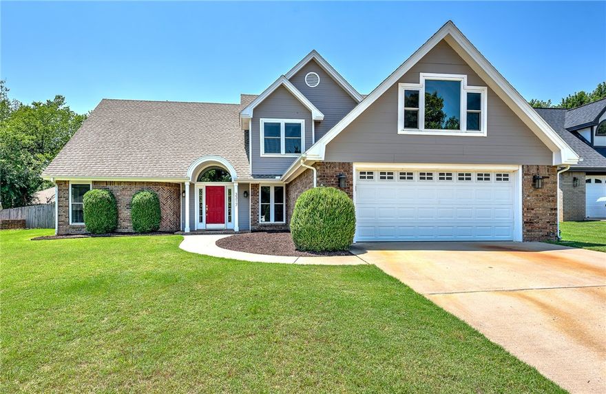 Welcome to 3317 N Southridge Drive, a beautiful residence nestled in the highly desirable area of Fayetteville and conveniently located near Whole Foods, I-49, College Ave., walking and biking trails, and so much more! 
The heart of the home is the contemporary eat in kitchen, boasting butcher block counters, a convenient breakfast bar, open display shelving, granite surfaces, and a spacious pantry. 
Upstairs, two generous bedrooms share a sleek Jack and Jill bathroom. On the main level, you’ll find a luxurious primary suite featuring a large walk in closet, barn door entry bathroom suite, and a spa style shower panel — complete with access to your own private covered patio for outdoor relaxation.
Schedule a showing today, you'll be glad you did!