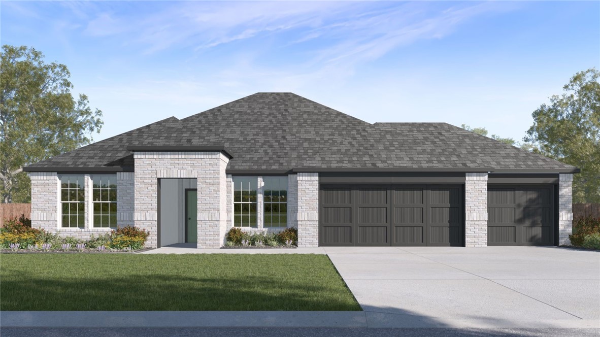 Wonderful Warren plan with a 3-car garage in Hillcrest, where you'll experience modern luxury living in the heart of Siloam Springs, Arkansas. Meticulously crafted floor plans providing ample space for you to grow and thrive. you'll find your perfect home here. Bedroom 1 will have a fan and your fabulous en suite will have an oversized walk-in shower, elongated commode, quartz counters. Fantastic quartz counter tops also in the kitchen with tile backsplash and 42-inch upper cabinets. Black plumbing fixtures throughout! LED lighting throughout! Living room will have a fan and a modern electric fireplace with a poplar mantle.