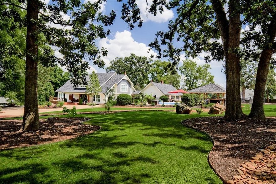 This remarkable home in Chattin Valley neighborhood radiates comfort with it’s natural setting &
great location, just 15 minutes to downtown Bentonville. The Farmhouse style home sits on 2.59
acres w/mature trees & views of Pinnacle Hills. The property has been updated top to bottom
with new roof, new HVAC units &amp; ductwork, new windows, expanded sprinkler system & yard
drainage, new pool equipment w/ heater, and much more. Home has great natural lighting &amp; over
5000 ft. of living space w/5 beds &amp; 5 baths, one of those bedrooms is currently being used as an
office. The completely new kitchen has new cabinets, granite, backsplash, drawer microwave &amp;
induction range. Amazing mud room/laundry w/quartz counter tops &amp; pantry. New flooring & fresh paint throughout. Huge 3 car garage plus 2 add’l out buildings w/three garage bays- both have
electric. Just minutes away from bike trails, shopping, community center, XNA &amp; I-49. Top-ranked
Bentonville Schools. See virtual tour for more pictures