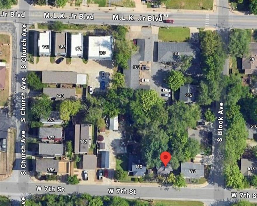 Don’t miss your chance to own property in one of Fayetteville’s most desirable locations—just a short walk to the Downtown Square, shops, and local dining. This property offers incredible potential and is being sold as-is, presenting a perfect opportunity for investors, builders, or anyone looking to create their dream home in the heart of the city.