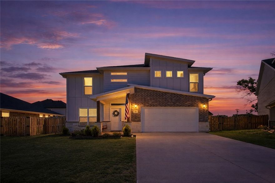 West facing! Step into this like-new, immaculately maintained 4-bedroom, 3.5-bath home where comfort meets sophistication. Thoughtfully designed with two primary suites, this home adapts beautifully to long-term guests or simply offering everyone their own retreat. At the heart of the home, you’ll find a chef-inspired kitchen showcasing gorgeous quartz countertops, upgraded black stainless steel appliances, and a seamless open-concept layout that flows into the living and dining spaces. The formal dining room sets the perfect stage for holiday gatherings, dinner parties, or intimate family meals. Upstairs and down, every detail has been carefully curated to create a sense of modern elegance while keeping everyday functionality in mind. Step outside and enjoy your own private escape—a back patio overlooking a flat, usable yard, ideal for pets, play, or unwinding after a long day. This home truly is the full package: stylish, versatile, and move-in ready!