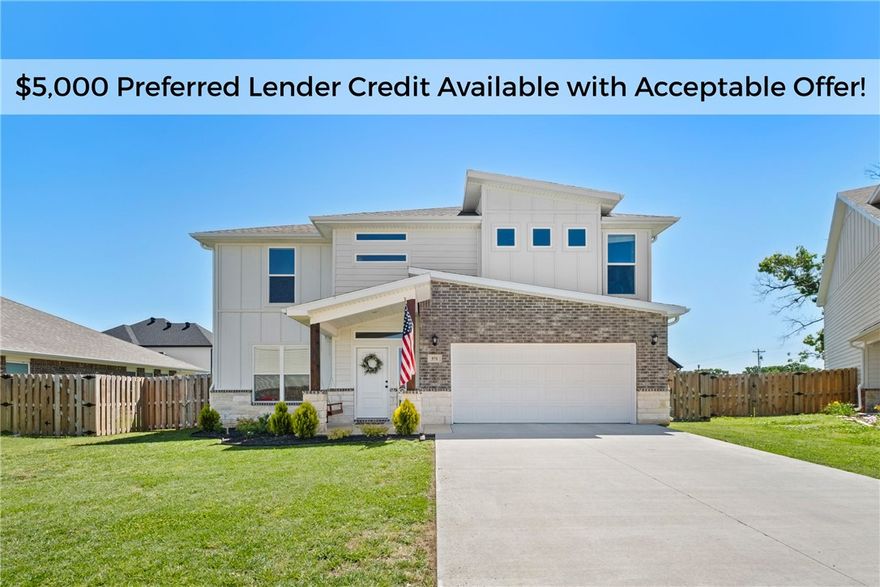 $5,000 Preferred Lender Credit Available! West facing! Step into this like-new, immaculately maintained 4-bedroom, 3.5-bath home where comfort meets sophistication. Thoughtfully designed with two primary suites, this home adapts beautifully to long-term guests or simply offering everyone their own retreat. At the heart of the home, you’ll find a chef-inspired kitchen showcasing gorgeous quartz countertops, upgraded black stainless steel appliances, and a seamless open-concept layout that flows into the living and dining spaces. The formal dining room sets the perfect stage for holiday gatherings, dinner parties, or intimate family meals. Upstairs and down, every detail has been carefully curated to create a sense of modern elegance while keeping everyday functionality in mind. Step outside and enjoy your own private escape—a back patio overlooking a flat, usable yard, ideal for pets, play, or unwinding after a long day. This home truly is the full package: stylish, versatile, and move-in ready!