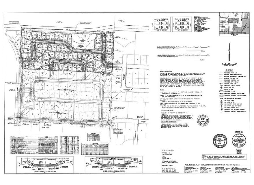 Phase 3 of Carley Crossing, now is the time to build your dream home on this open flat lot. 1350 sq ft minimum.