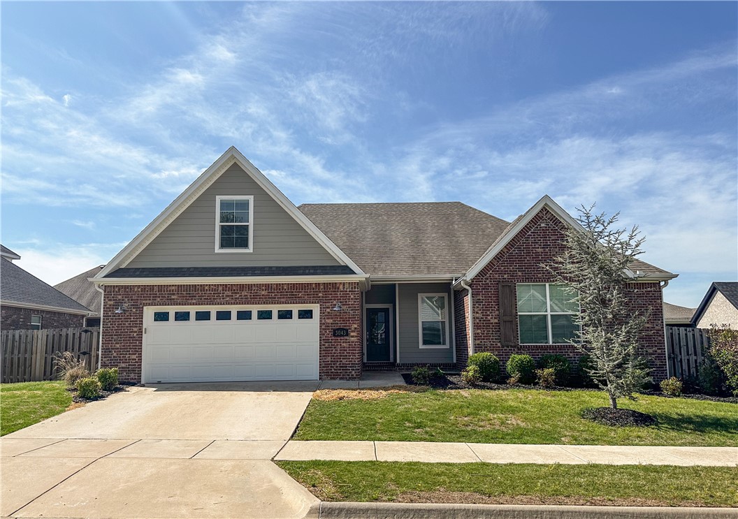 Beautiful 4 BR, 2-1/2 BA with bonus room located in the coveted Riverwalk S/D. Just outside of town, yet close to just about everything. Complete with hand scraped hardwood flooring, granite countertops, walk-in closets, pantry, new microwave & ceiling fan on back covered porch, soaking tub, low E-windows, energy efficient, security system (with emergency services) & exterior cameras, privacy fence. Established garden with grape trellis & automated drip irrigation. Riverwalk S/D is complete with community pool, walking trails, stocked pond for fish or play, White River access, maple tree lined roads. Stonebridge golf course is 2 mins down the road. 1 yr 2-10 Home Buyers Warranty provided by seller. Agent Owned