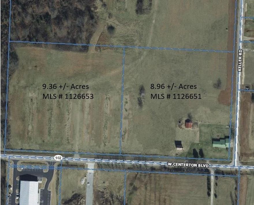 Over 18 acres on a hard corner at Hwy 102 and Keller Rd. Great development potential.  See also withdrawn MLS Listings 1126651 and 1126653. Sold as one property.