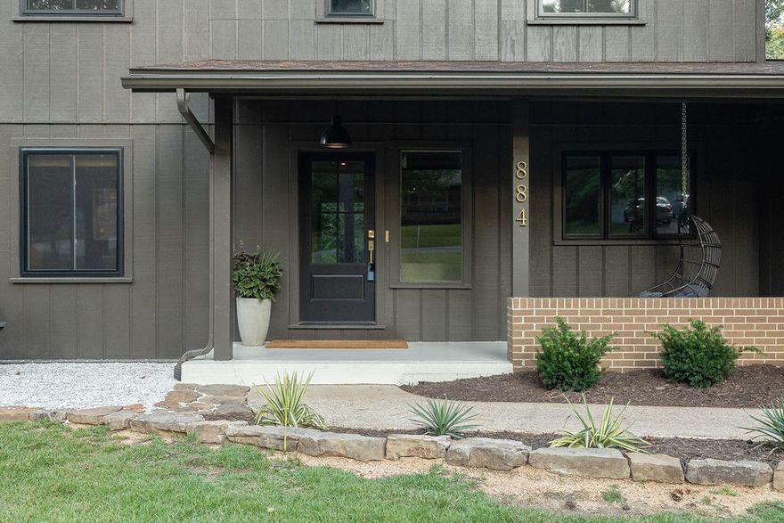 Beautifully renovated mid-century home sitting on top of Mount Sequoyah with treehouse views on a flat, walkable street. 

The design of this home has been completely re-engineered to optimize flow and function. It features an expansive kitchen with an adjacent beverage bar and soapstone countertop. The sunroom is a great dining area located just off of the kitchen. 

There are two large living room spaces each featuring fireplaces. The rooms are flooded with natural light and scenic views. 

The new primary bathroom is spacious with designer finishes and the powder bath features a hand carved marble sink from Turkey.
 
Enjoy secluded backyard views from two decks or sit by a fire pit under more than 100 string lights.  

The front of house offers outdoor seating and community as the street is mostly accessed by walkers and bikers. It is a downhill walk to Root Elementary with close access to the University and the downtown historical district.

Welcome to a great location in the heart of Mt. Sequoyah!