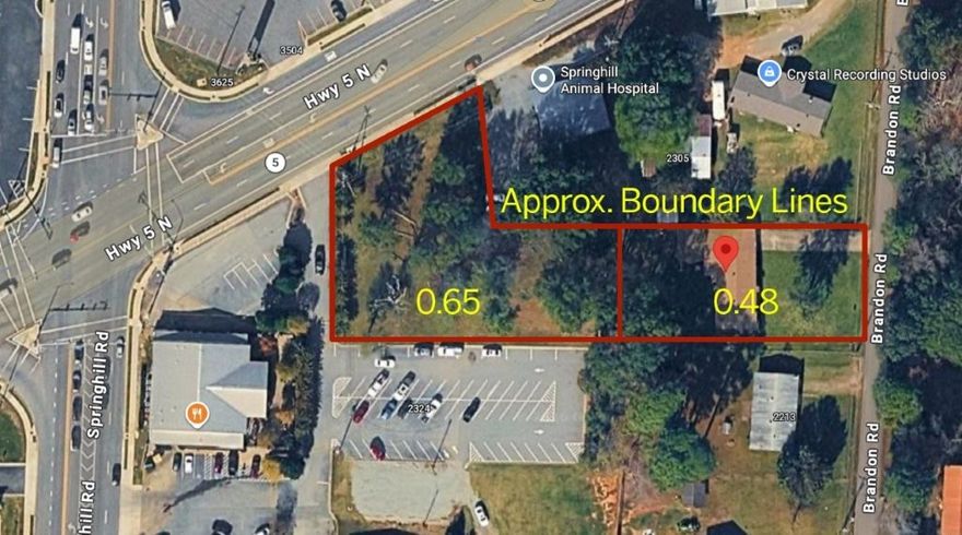 Development opportunity here!! C2 property HWY 5, Bryant, AR. Take note of this .5-acre parcel with residential structure, paired with a .95-acre parcel having HWY 5 frontage access with ADT estimated at 17,000 (source ARDOT). Exposure to the area’s multitude of Health servicing businesses, including the Arkansas Heart Hospital- Encore Medical Center, restaurants, retail and grocery shopping.  All easily and quickly accessible from I-30.